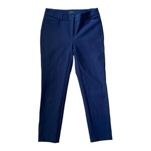 Whit House Black Market Women’s Navy Slim Ankle Pants Size 0P